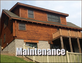  Manns Harbor, North Carolina Log Home Maintenance